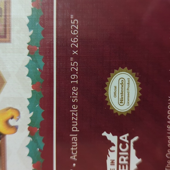 New in Package Mario Holidays jigsaw puzzle - 1000 pieces - Picture 3 of 4